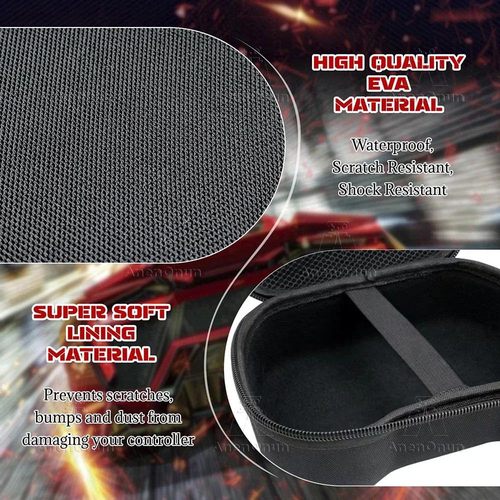 EVA-Tragetasche für Steam 2, Switch 2 Pro, PS5, PS4, Xbox Controller Stoßfeste Kratzfeste Universelle Gamepad-Reisetasche – Detail 3