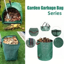 1 Pack 16/32/72/53 Gallon Garden Waste Bag heavy duty Large Leaf Basket Bag With Handle Reusable/Collapsible Lawn Trash Bag