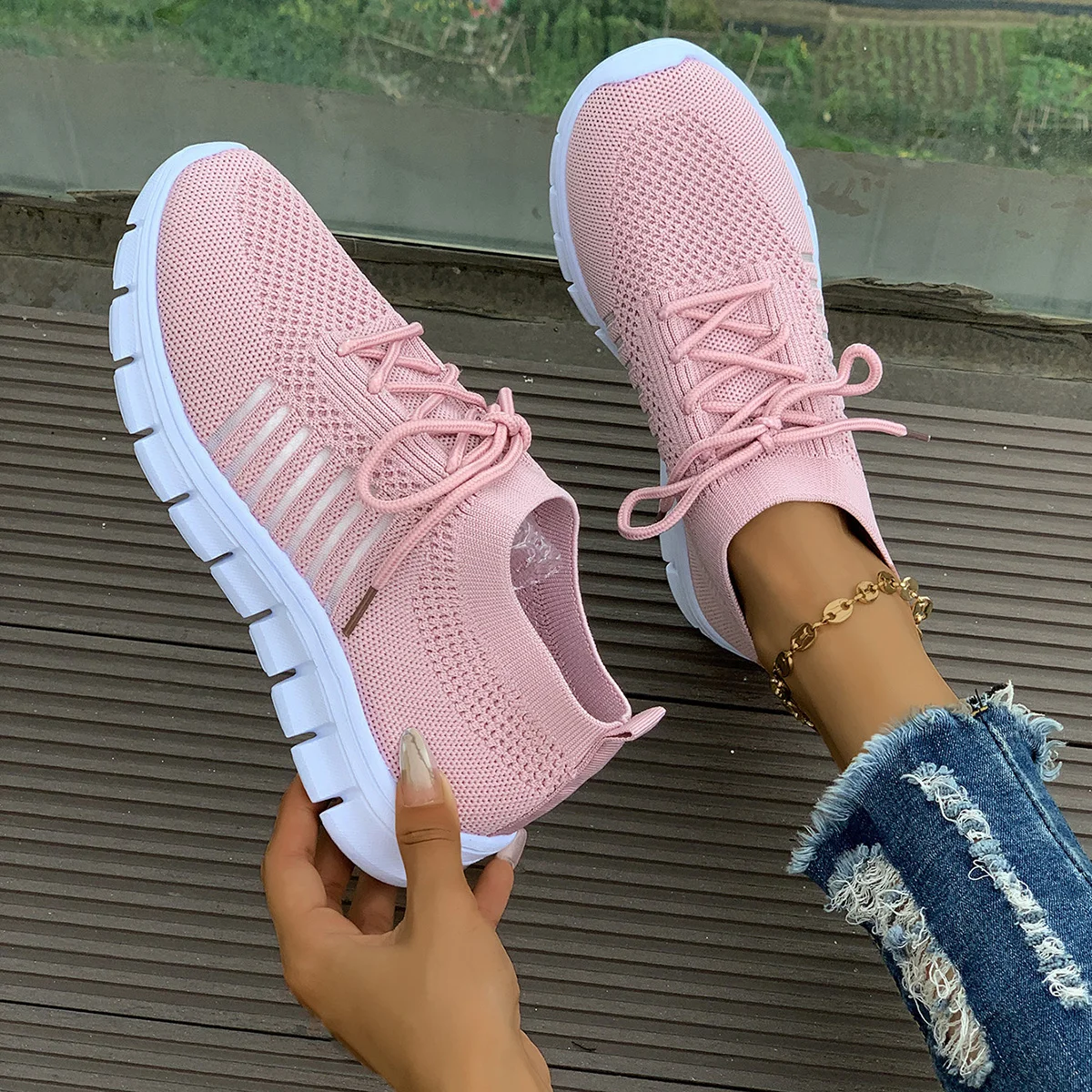 Women Casual Shoes Spring Autumn Lightweight Breathable Sneakers Woman Comfortable Jogging Walking Shallow Shoes for Women