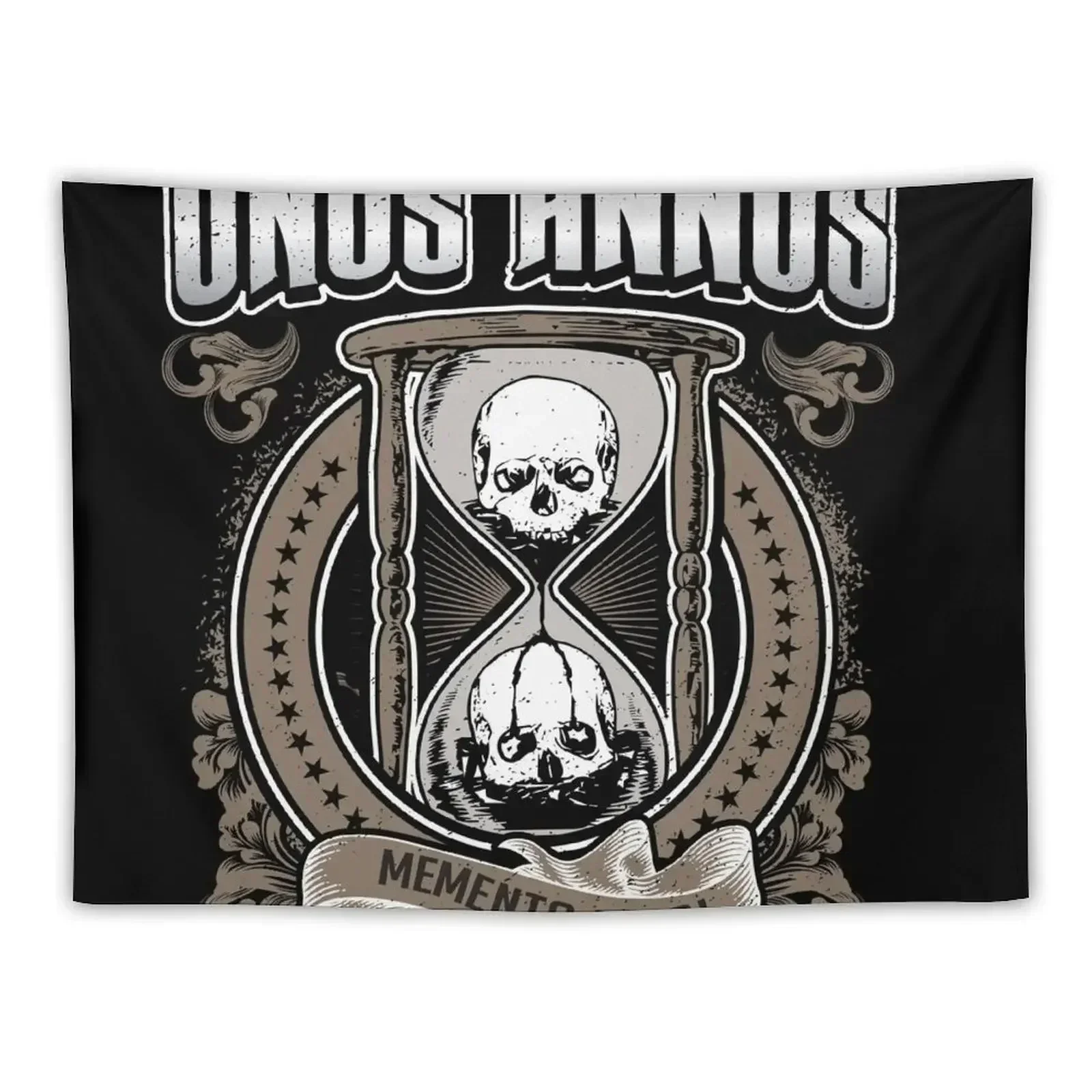 Unus Annus Logo Tapestry Room Decore Aesthetic Art Mural Bedroom Decor Tapestry
