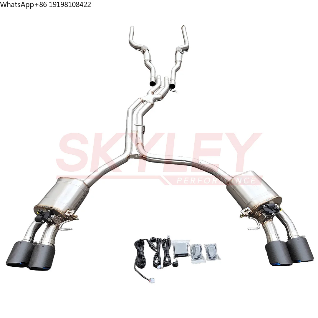 

Sport Exhaust for Audi S8 D4 4.0T 2013-2018 Stainless Steel Muffler Pipe Valvetronic Catback