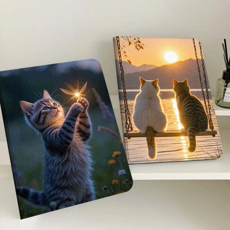 

Чехол для планшета Apple iPad Pro/Air 13 (2, 7-го, 6-го поколения), 12.9, 13 дюймов, складной, с рисунком «Лиса на закате», подарок