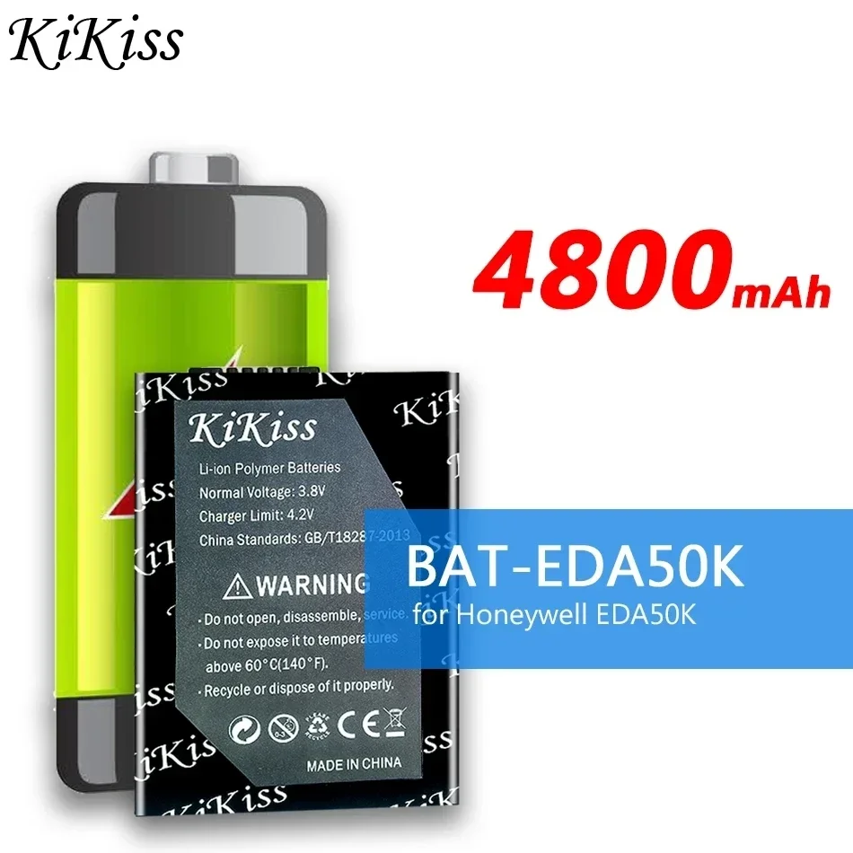 

4800mAh/5600mAh KiKiss Аккумулятор для Honeywell ScanPal EDA50K BAT-EDA50K-1 EDA50 EDA50hc Scanpal EDA40