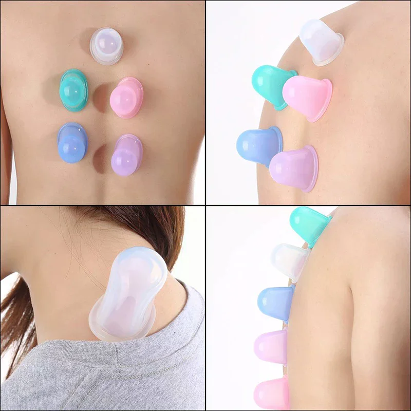 1pc Body Massage Helper Anti-Cellulite Vacuum Silicone Massage Cupping Health Care For Daily Use