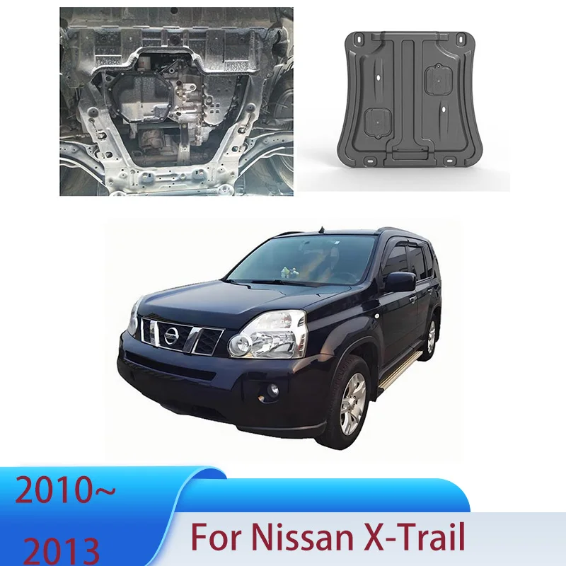 For Nissan X-Trail Underbody Engine Skid Plate Protector Anti-Collision Anti-Scratch Wear-Resistant Under Cover Splash Shield