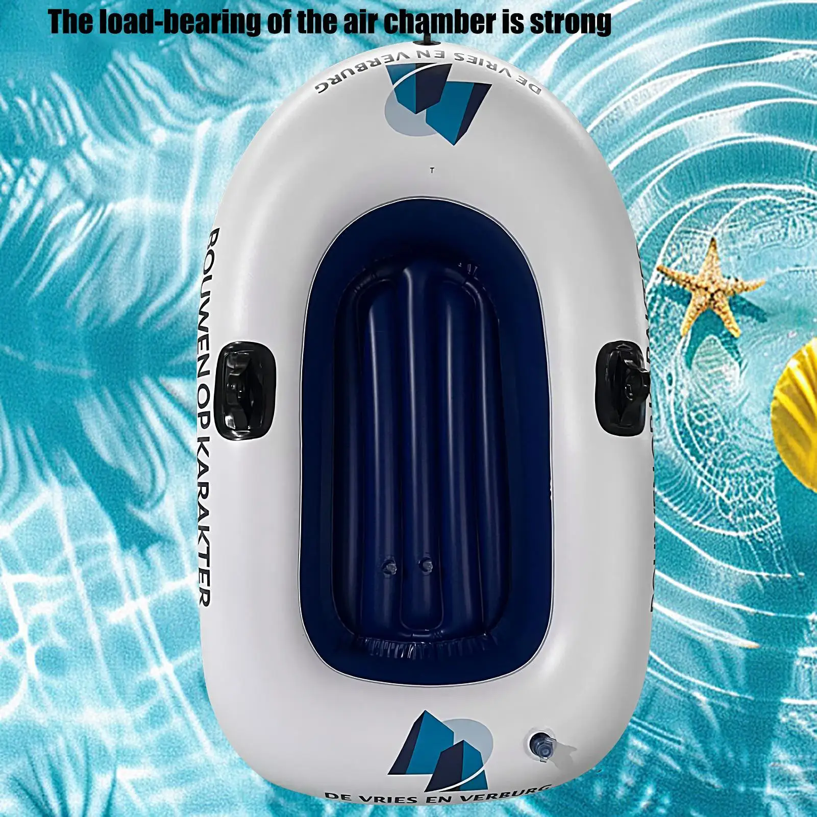 

Надувной плавучий шезлонг-плот для бассейна и каякинга, портативный водный плот для озера, реки, пляжа, летние развлечения для взрослых