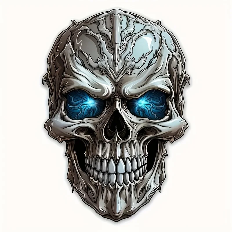 Halloween Decorations Stickers Cars Motorcycles Computers and Wall Decorations Horror Skulls