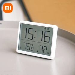 Xiaomi New Multifunction Thermometer Hygrometer Automatic Electronic Temperature Sensor Monitor Clock Household Suspension Type