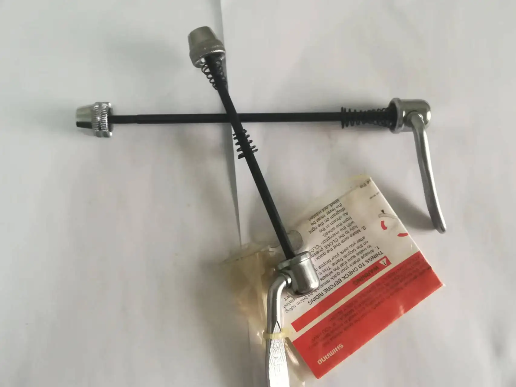 

Vintage QR quick release for Shimiano XT Quick Release Skewer Steel for MTB Bicycle Hub