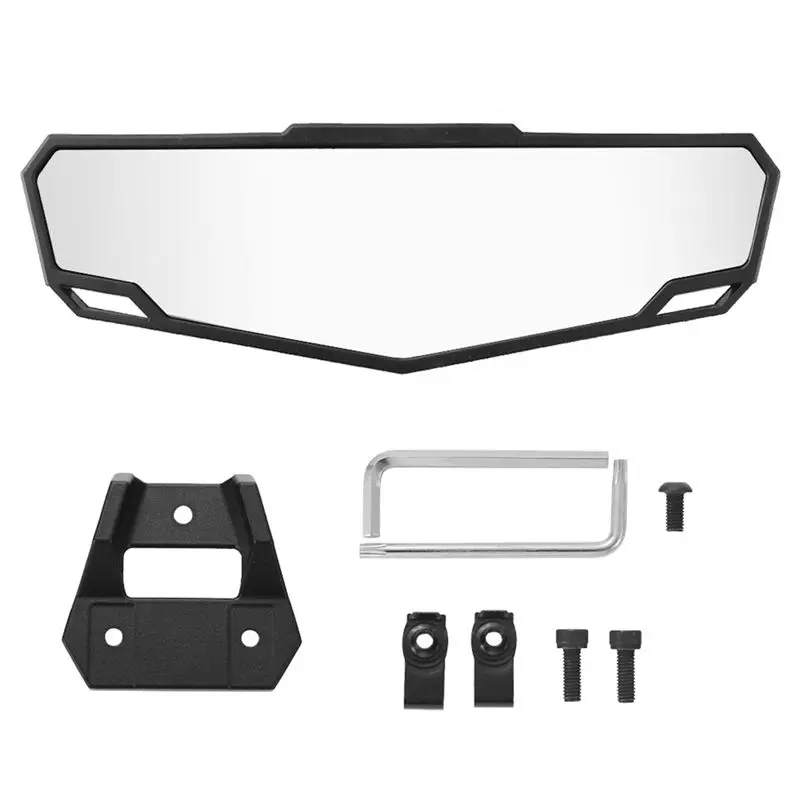 【Top Sale !!】UTV Rear View Mirror, Center Convex Rearview Mirror 2883763 For Polaris RZR PRO XP/XP 4 2020 2021 2022 2023 Replace