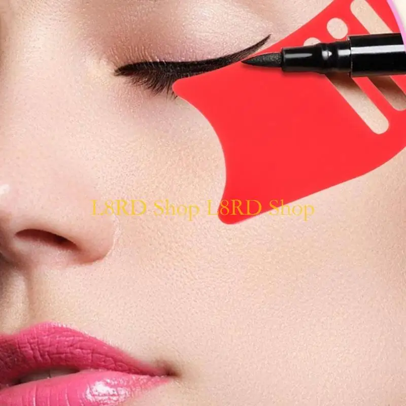 L8RD Reusable Eyeshadow Multifunctional Nose Makeup Tool Stencil Aid Molds
