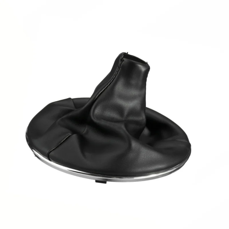 

1pcs Gear Stick Shift Knob Gaiter Boot Cover Leather W/ Frame For Fiat 500c 07-15 UK Gear Gaiter With Inner Bottom Plastic Frame