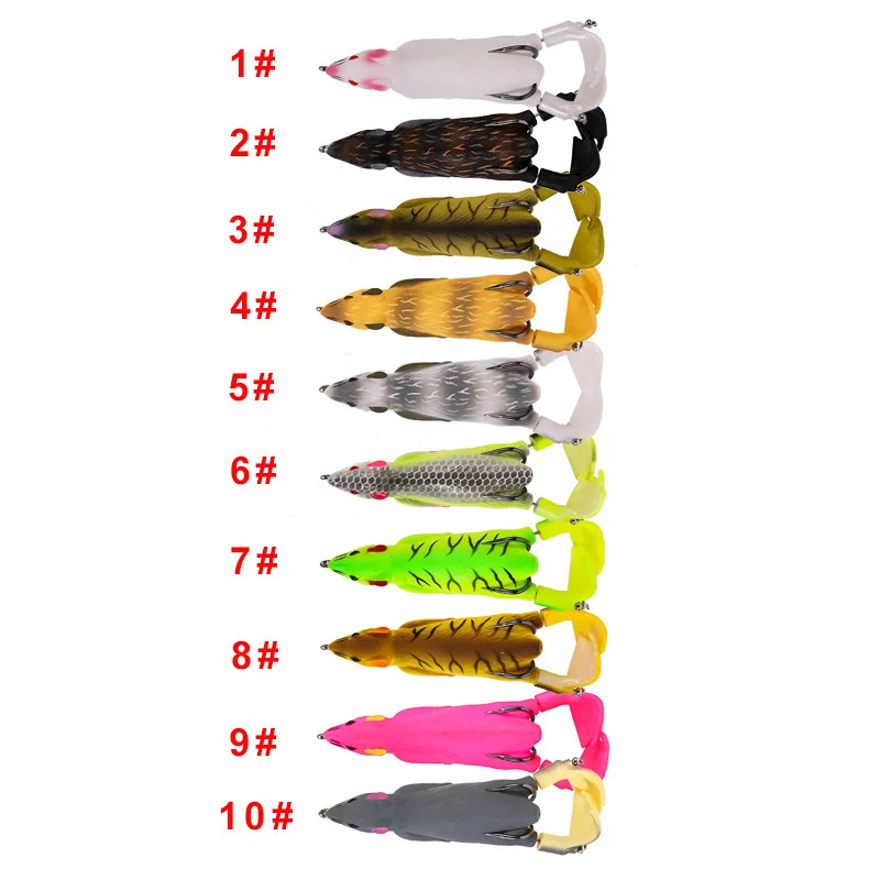 New Mouse Bait, 11.8g9.5cm Propeller Artificial Rocker Surface Bait, Bass, Water Snake Fishing Supplies Freshwater Soft Lure Sea