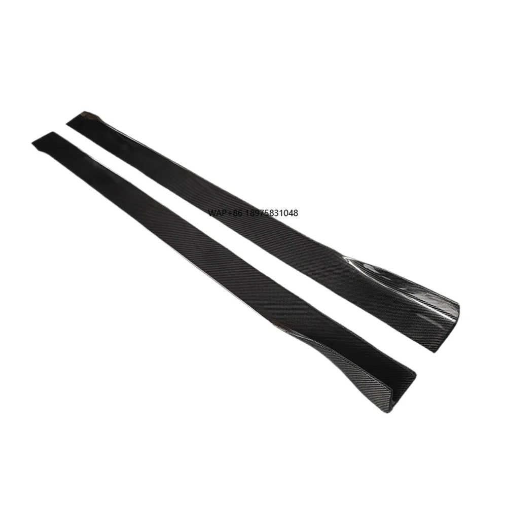 

Genuine Carbon Fiber Side Skirts and Long Skirt Body Kit for 10-16 Year 970 971 for Modification