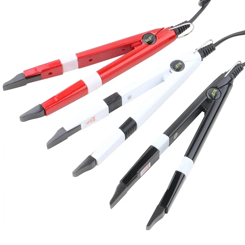 Mini Hair Extension Iron Professional Hair Style Salon Keratin Bonding Tools Flat Tip Hairs Connector 3 Colors Optional/hotsales