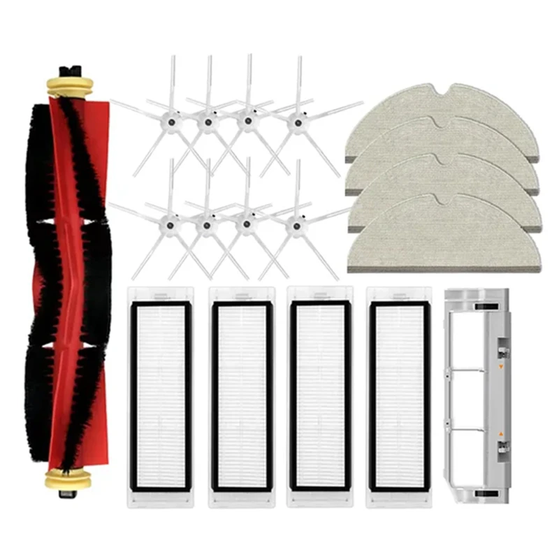 

T83C-For Roborock S5 S50 S51 S55 S6 S60 S6 Pure Vacuum Cleaner Accessories HEPA Filter Mop Cloth Side Main Brush Spare Parts