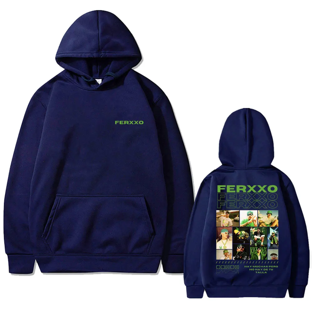 Rapper Feid Ferxxo Ferxxocalipsis 2024 Graphic Hoodie Men Women Hip Hop Oversized Sweatshirts Men\'s Fleece Long Sleeve Hoodies