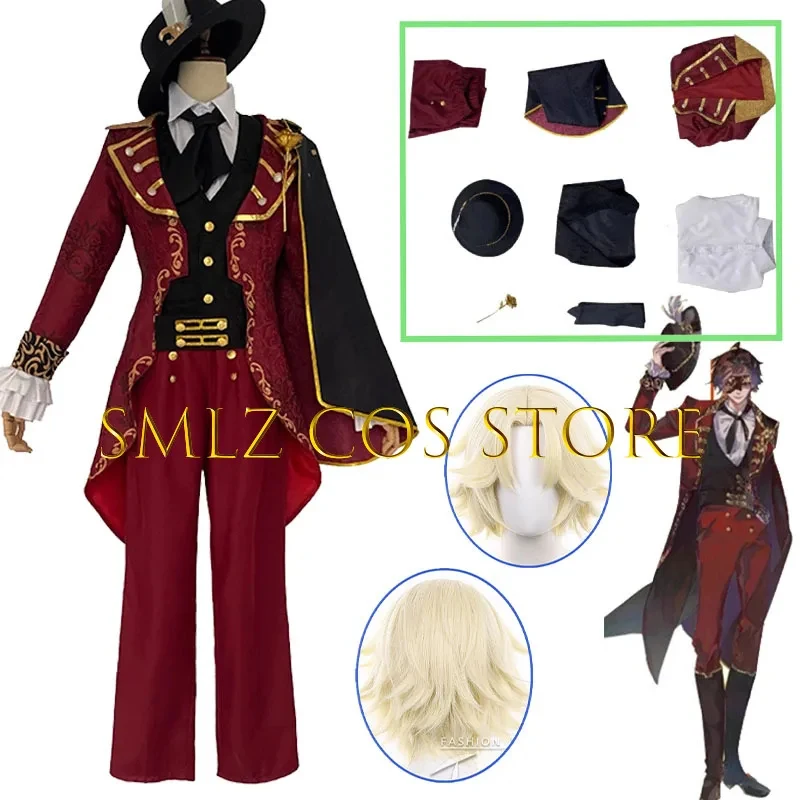 ❤️ ❤️ ❤️ Disfraz de Cosplay de Prospector Ronald del Juego Identity V, Uniforme de Cosplay del Superviviente Norton Campbell, Estilo Ness ❤️ ⭐️ ❤️