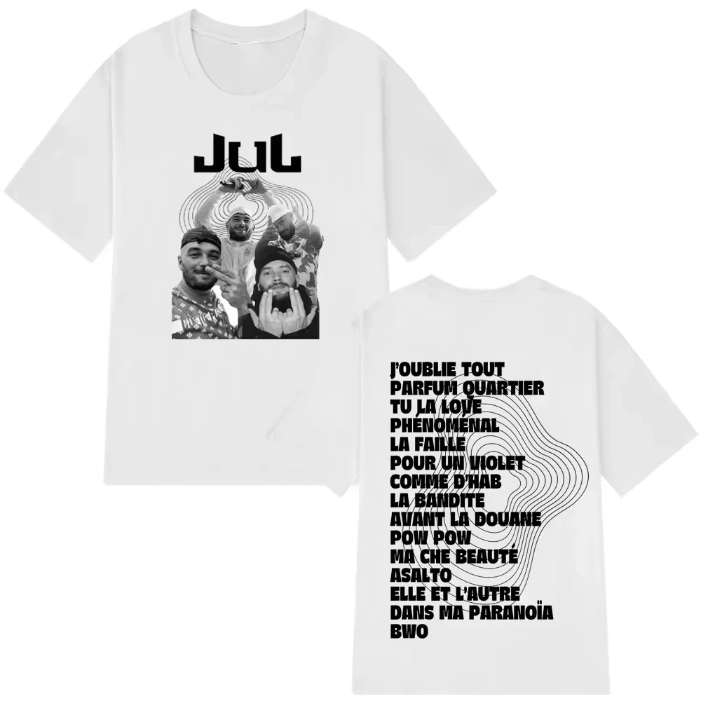 2026 Rapper Fashion Graphic Hip-Hop Style Unisex Summer Loose  Large Printed Cotton Unisex Short Sleeve T-Shirts for Kids Adults
