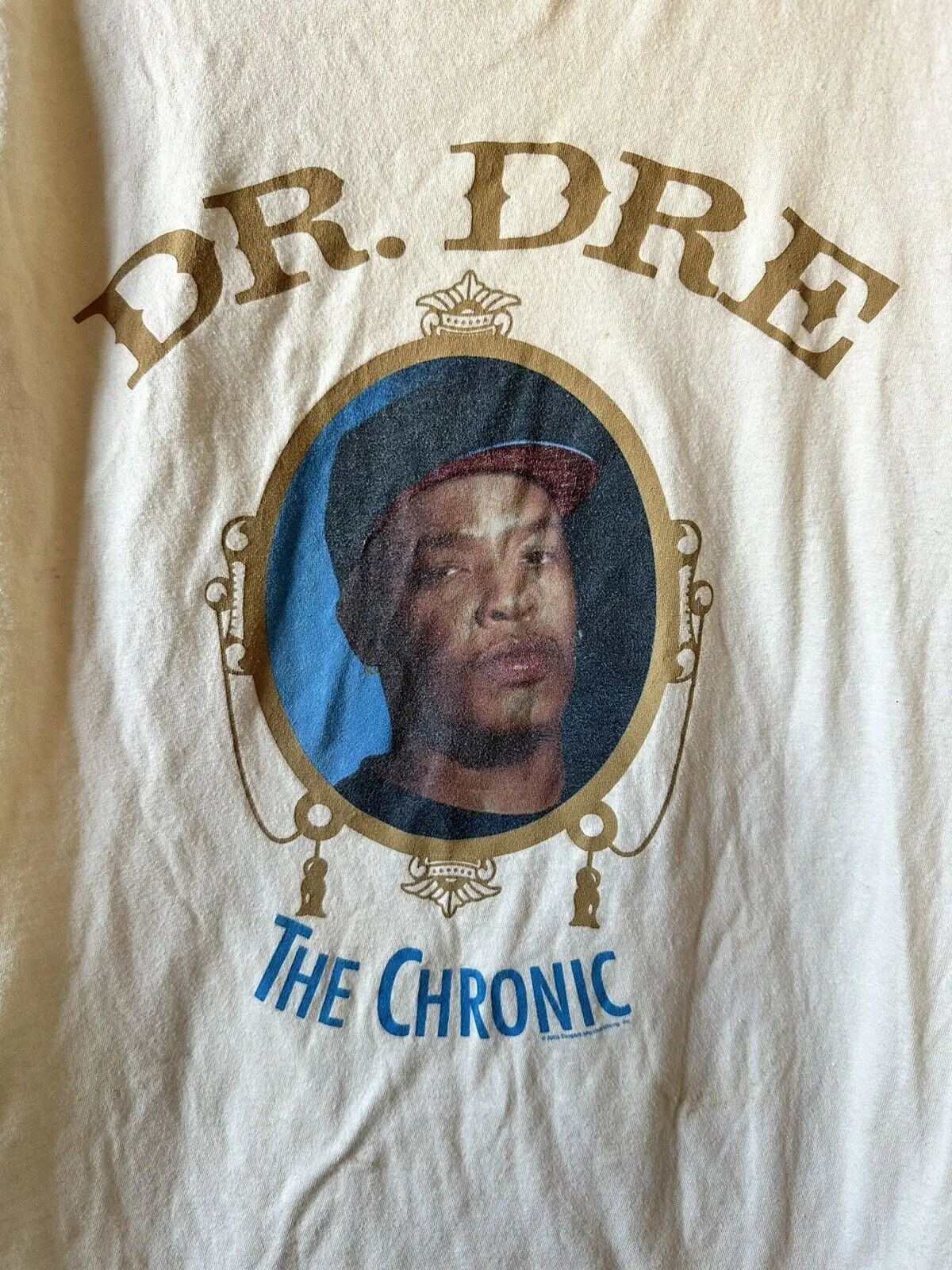 Vintage 2005 Dr Dre The Chronic T Shirt Size M Hip Hop Rap Tee Death Row Records