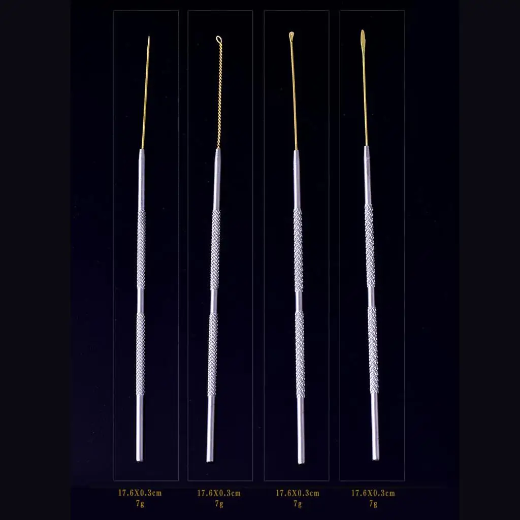 

Ear Pick 304 Polished Stainless Steel Removal Tool Cleaning Set for Ears Home Travel Ear Hygiene Kit