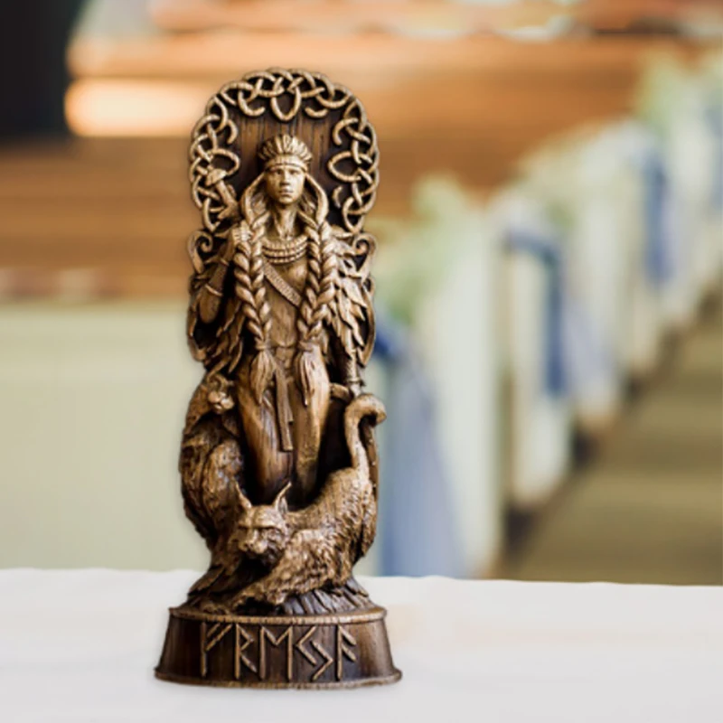 Home Decor Resin Mythological Statues The Pantheon of Navia and The Nordic Gods Home Decoration