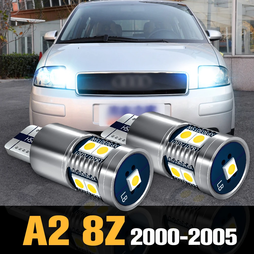 

2pcs Canbus LED Clearance Light Parking Lamp Accessories For Audi A2 8Z 2000-2005 2001 2002 2003 2004