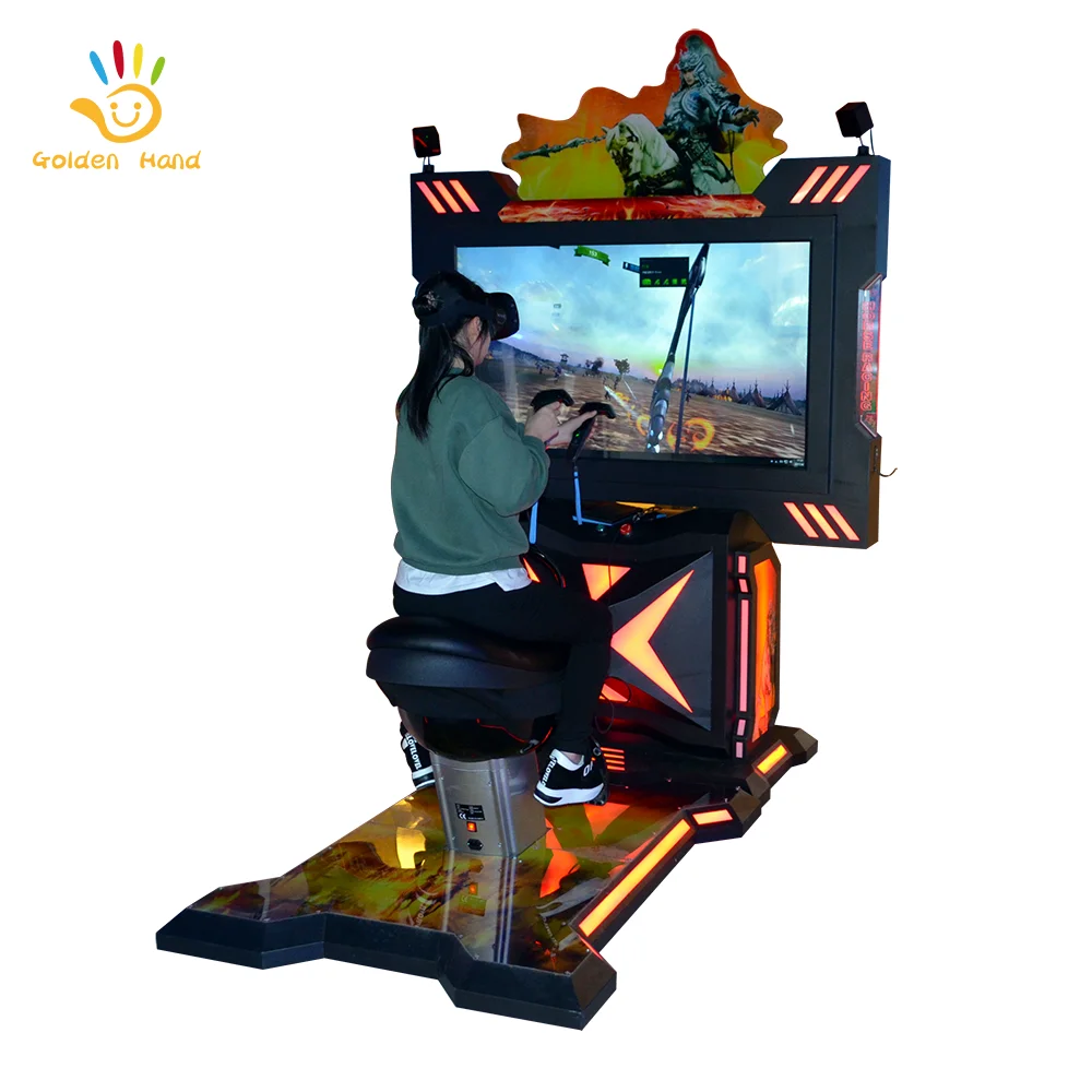 9D Motion VR Horse Riding & Archery Simulator Indoor/Outdoor Plastic & Metal Game Machine with 42