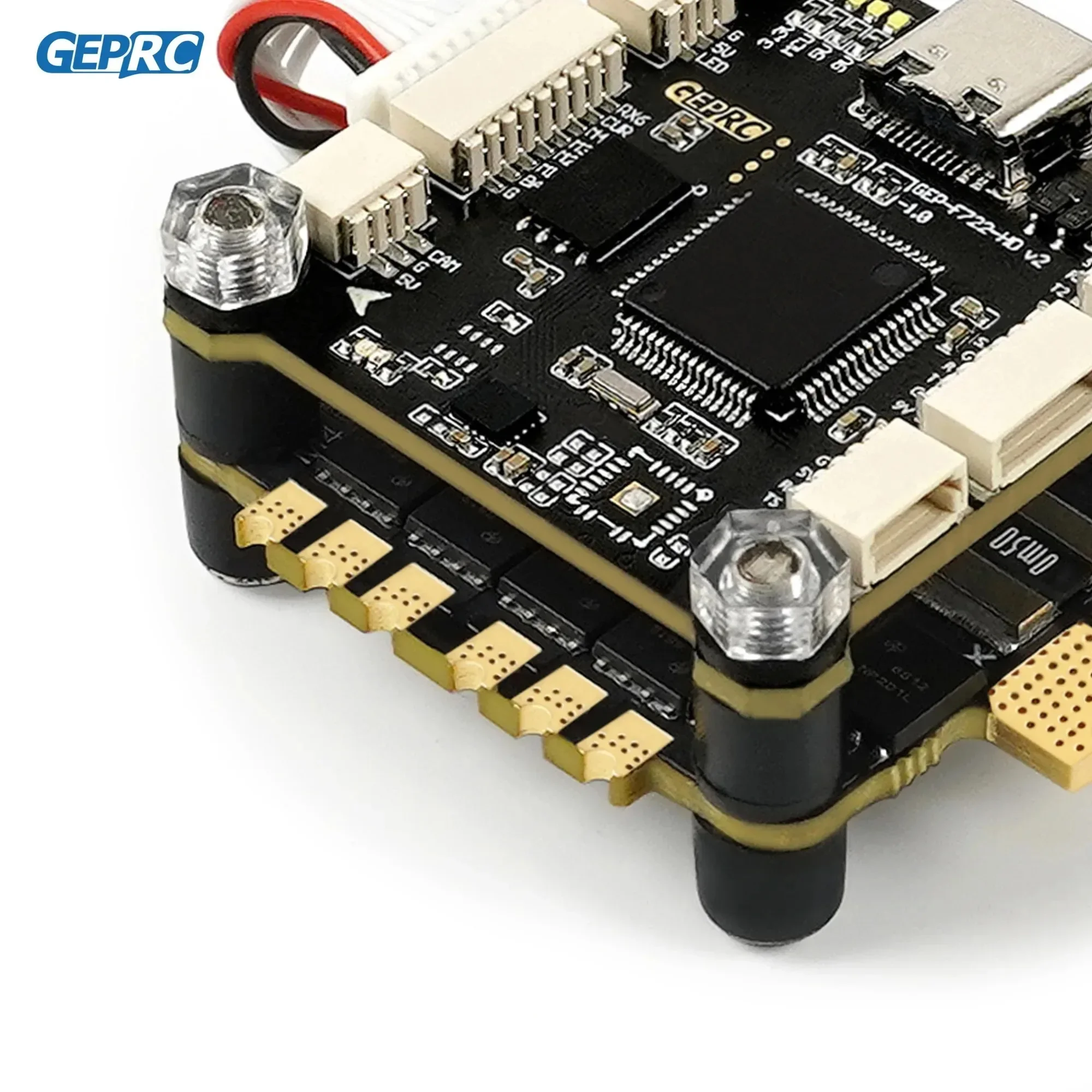 

Новый GEPRC TAKER F722 BLS 50A Stack BLS50A-4IN1 ESC STM32F722 Чип 16M Черный ящик Cual-Channel BEC