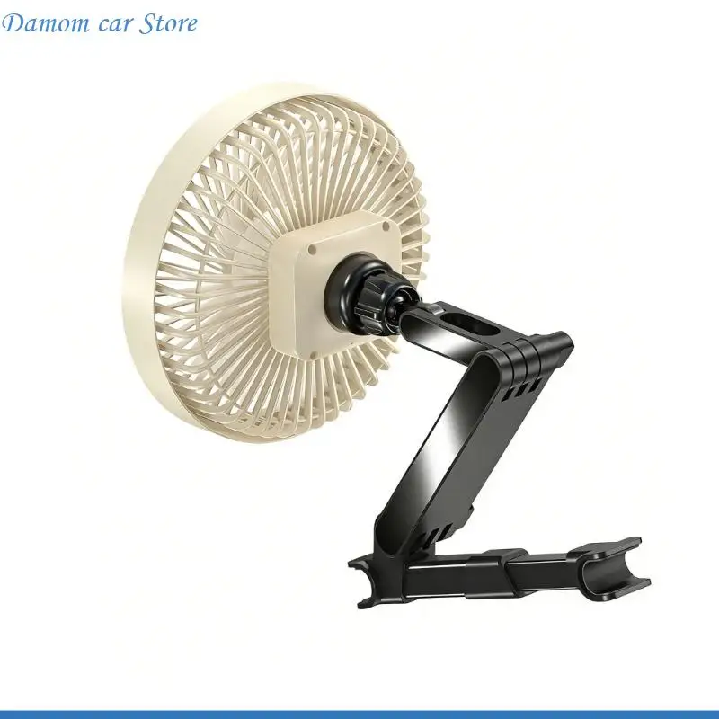 A2UC Useful 12V 24V Attached Fan 3 Air Flows Suitable For Driver And driver Relaxation
