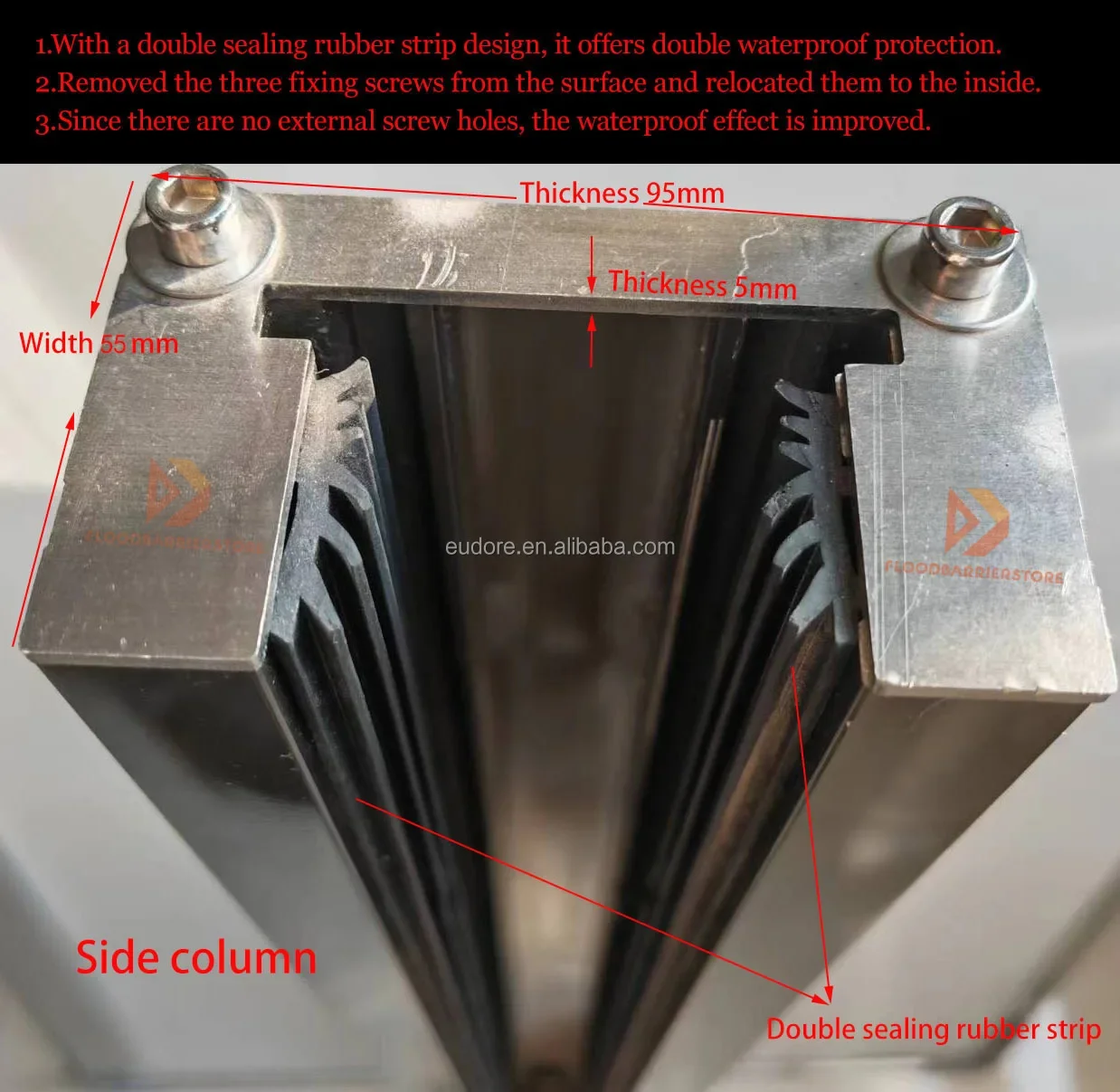 Aluminum Flood Barriers for Home Safe Flood Control Application