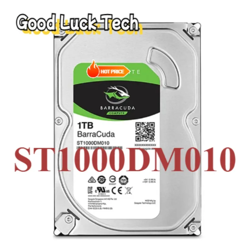 

Новинка для Sea-gate ST1000DM010 новый оригинальный HDD 1 ТБ 3,5 дюйма SATA 6 Гб/с 64 МБ 7200 об/мин для внутреннего жесткого диска для настольного HDD