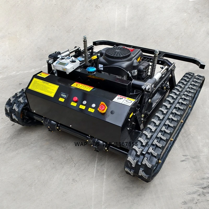 

Factory Direct Robotic Remote Control Lawn Mower with 150mm Cutting Width and 4-Cycle Engine for Garden Yard