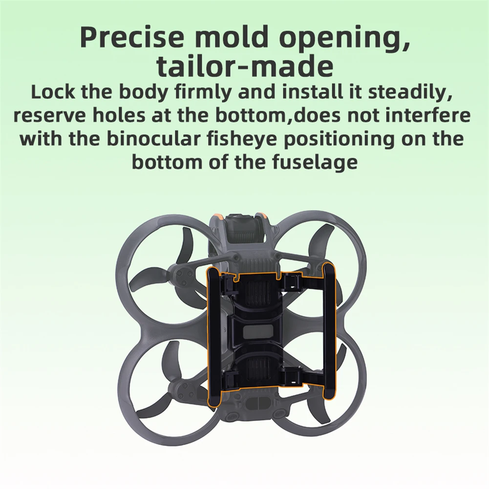 DJI AVATA 2 드론 랜딩 기어, 접이식 브래킷, 경량 드론 액세서리, 거치대 퀵릴리즈 익스텐션 다리