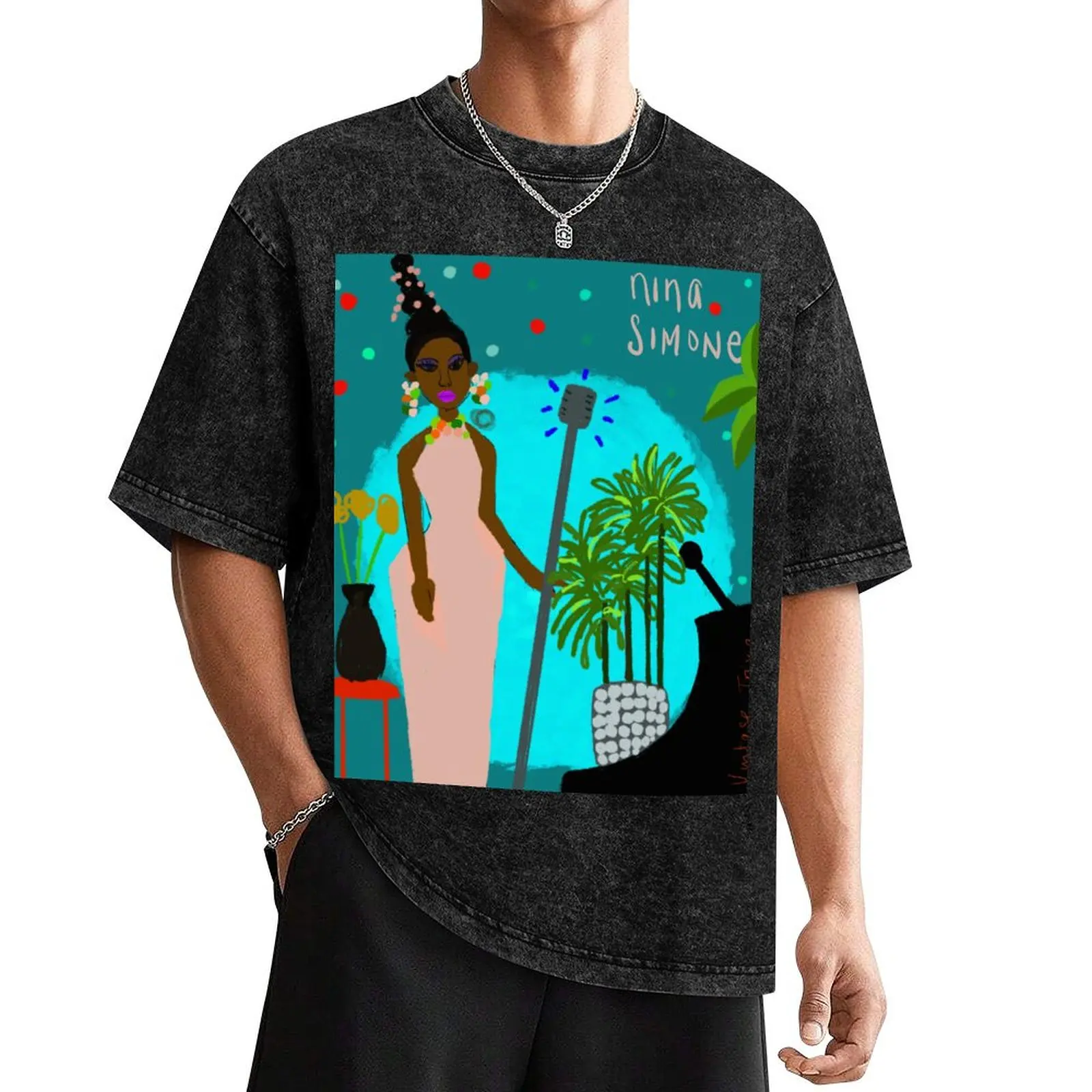 

Women in Jazz: featuring Nina Simone T-Shirt funny costumes summer shirt man clothes mens big and tall t shirts