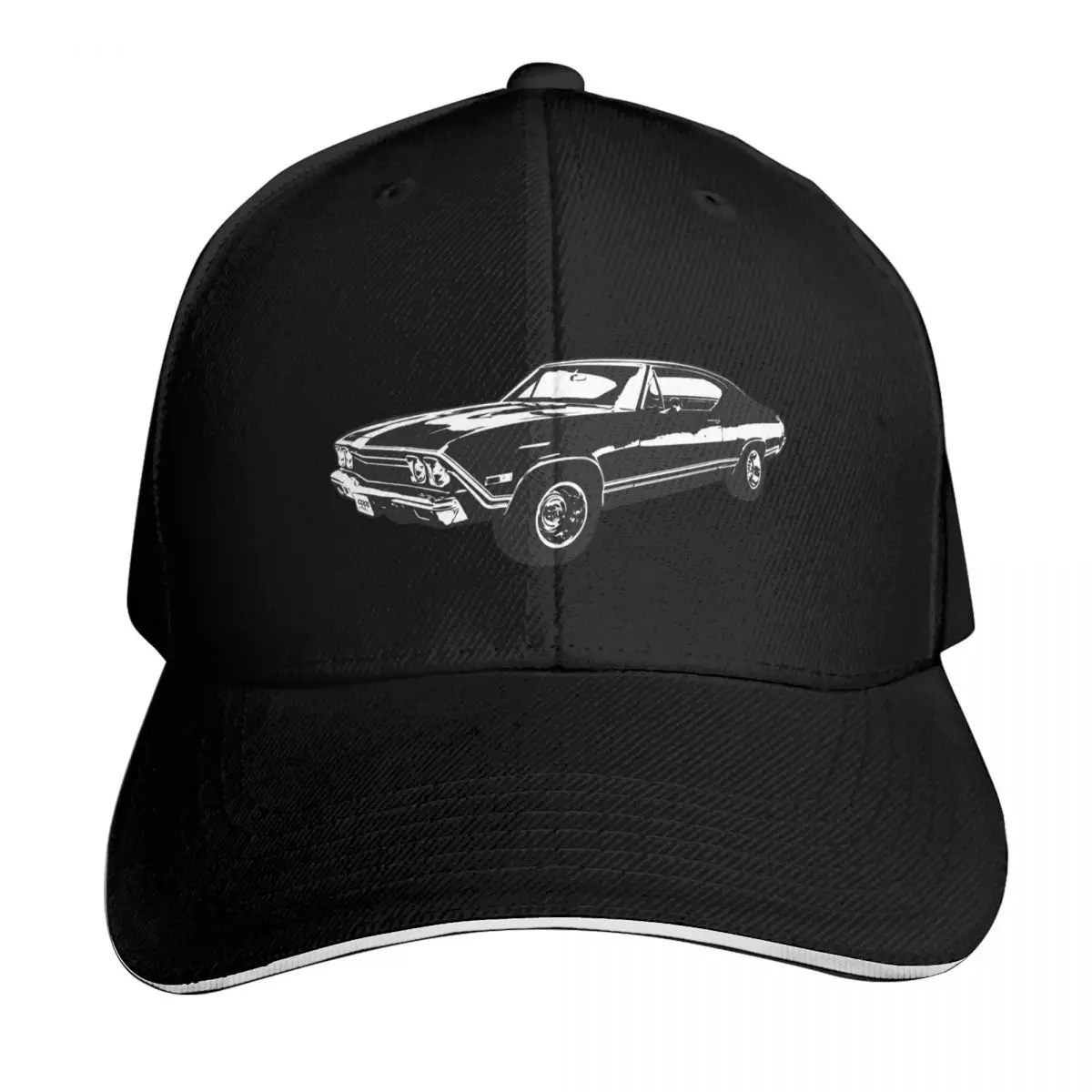 68-69 Muscle Car Baseball Cap Outdoor Golf Running Hiking Summer Beach Travel Streetwear Hip Hop Trendy