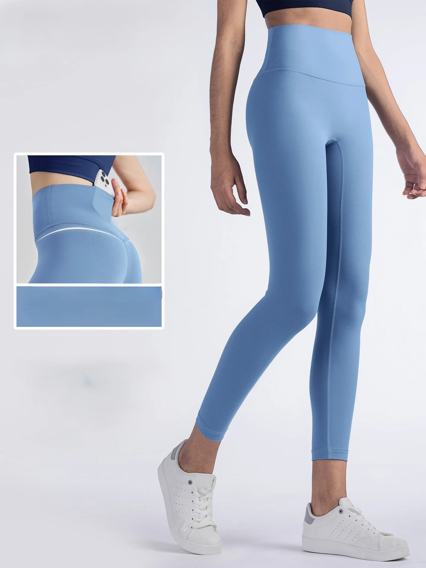 

Yoga Pants Glow In The Dark Women Skin Touch Shape Outer Side Anti Three Mid Fluff Up Polar Club Feel Tight Cute