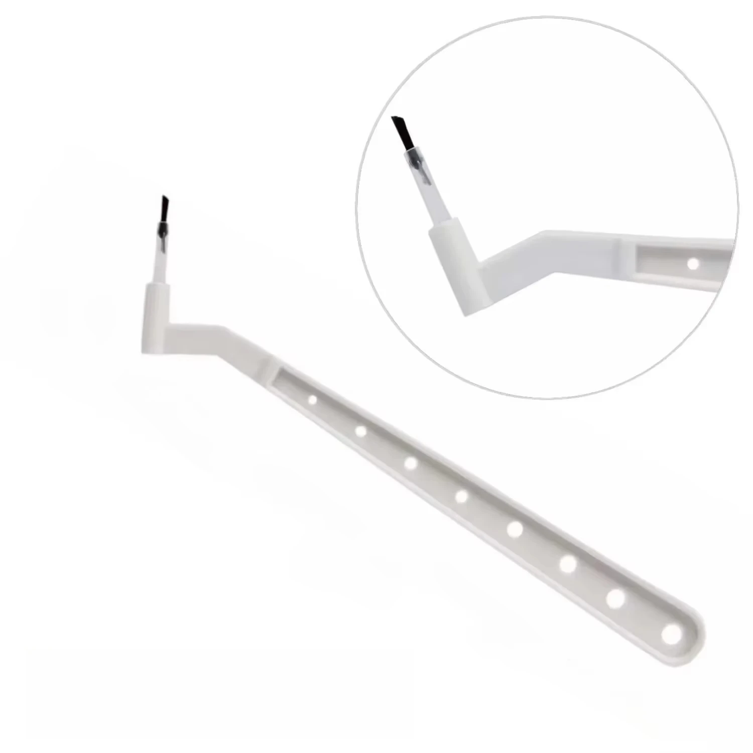 7 Sets Dental Disposable Composite Brush Tips Brush Handles Micro Replaceable Applicator Brushes Sticks Clinic Lab Supplies