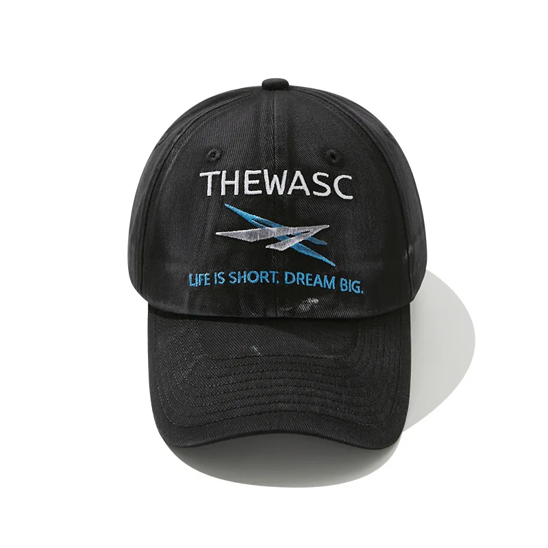 Life Is Short. Dream big. Letter Embroidery Hat For Men And Women  Unique Personality Baseball Cap