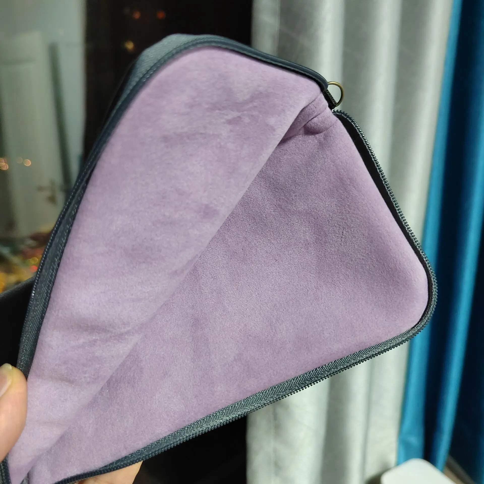 FSSOBOTLUN لابل آيفون 13 برو ماكس 6.7 سستة معلقة الألياف الجلد حقيبة جلدية سيليكون حافظة لهاتف آيفون 12 برو ماكس #6