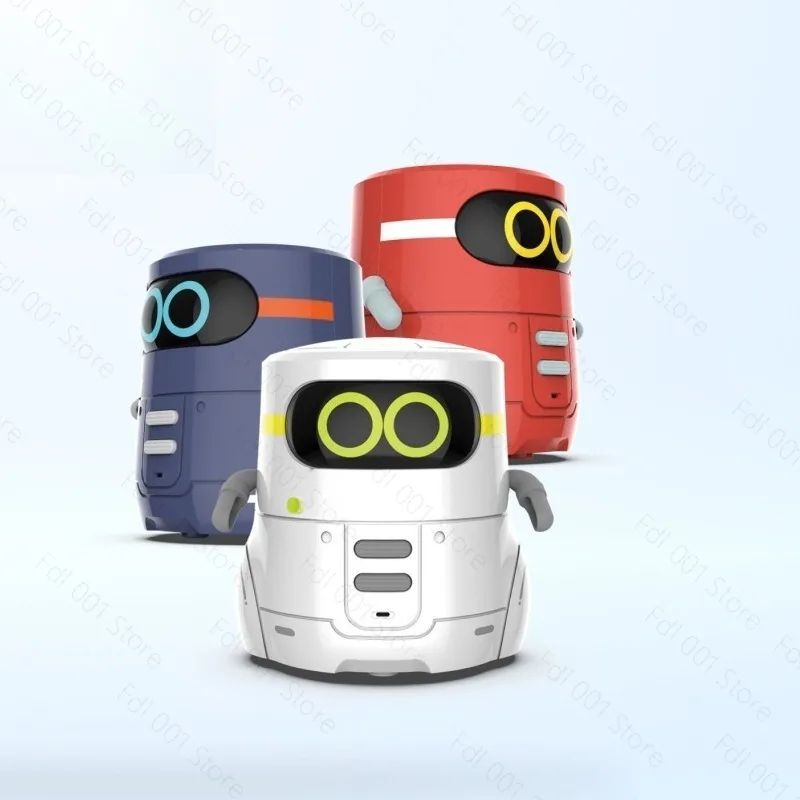 Intelligent parent-child robot Induction voice repetition Voice-activated early education companion toy Children companion