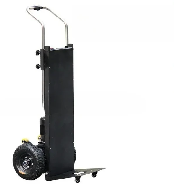 FOR 400KG Electric Stair Climbing Machine Vehicle Cargo Handling Cart Up And Down Stair Climber Folding Hand Trolley Cart Mobile