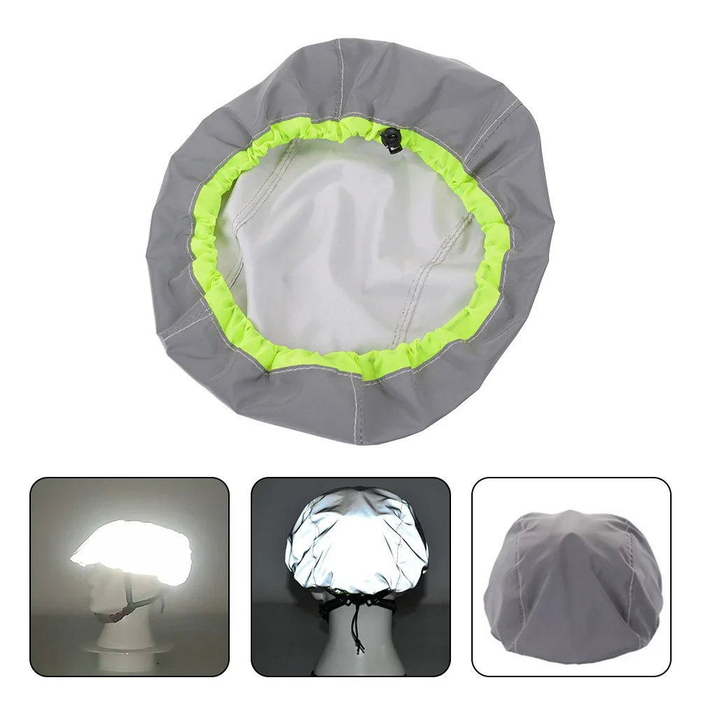 

1 Pc Cycling Helmet Rain Cover Bike Bicycle Helmet Cover Cycling Waterproof Reflective Helmet Water Cover Practical Accessories