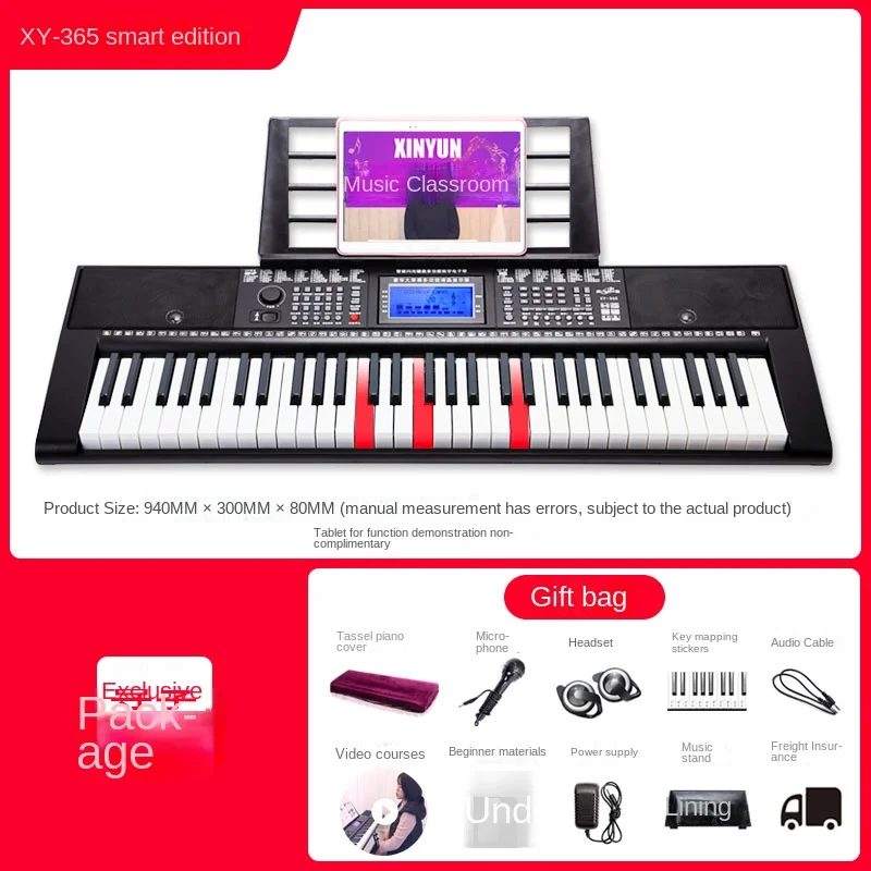 Musical Keyboard Midi Controller 61 Keys Wireless Portable Child Piano 88 Professional Otamatones Musical Instruments AA50EO