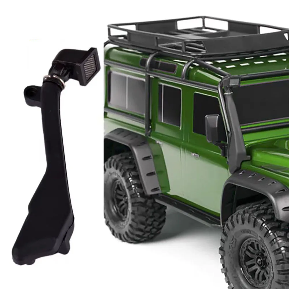 Accessori per auto da arrampicata di simulazione 1/10 Traxxas TRX4 T4 Tubo flessibile in gomma Ford con tubo di aspirazione rialzato