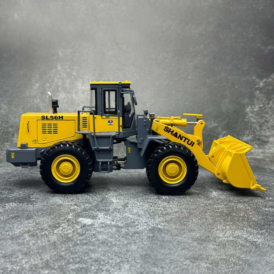 1:35 SHANTUI SL56H Loader Forklift construction machinery Alloy bulldozer model static display holiday gift collection