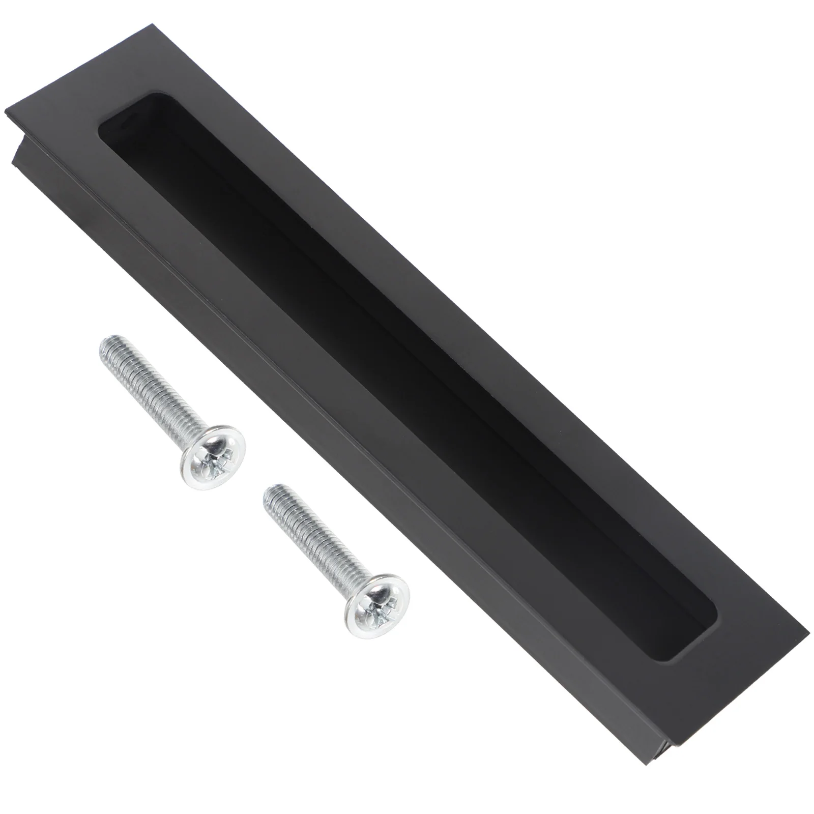 

Aluminum Alloy Concealed Cabinet Handles Door Pulls High Hardness Anti Rust Hidden Furniture Grips for Closet Wardrobe Sliding