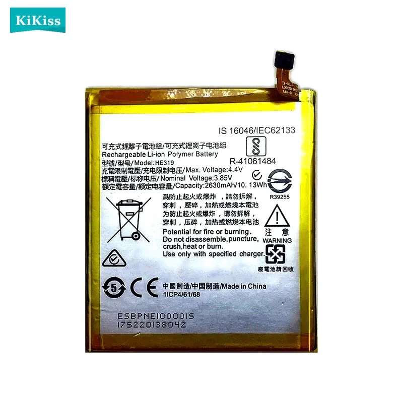 HE319 Mobile Phone Battery For Nokia 3 Nokia3 TA-1020 TA-1028 TA-1032 TA-1038 2630mAh High Quality