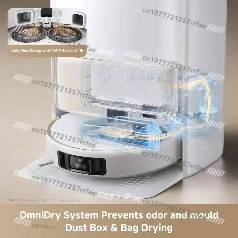 V50 ultra-complete robot vacuum cleaner combination mop self-cleaning 24KPa super suction obstacle avoidance household pet AI