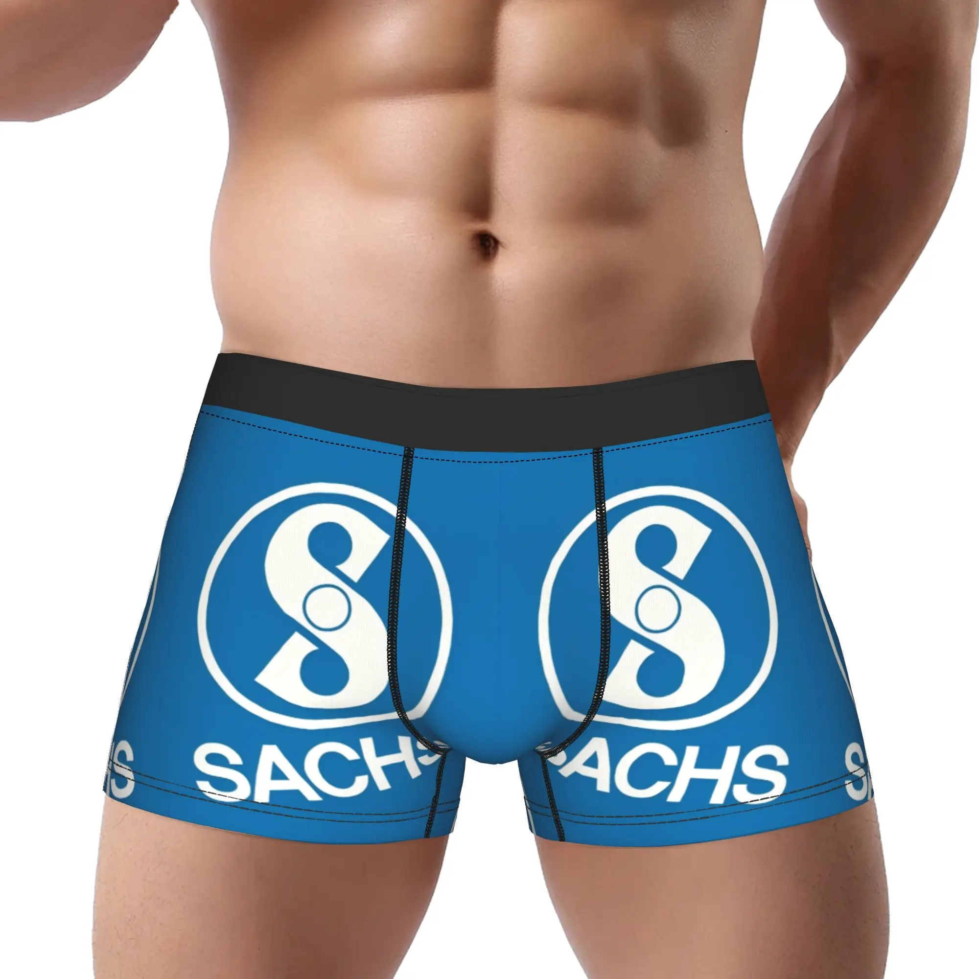 

Sachs Underpants Homme Panties Men's Underwear Sachs Print Shorts Boxer Briefs